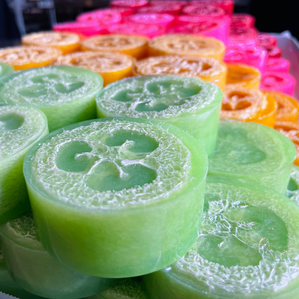 Honeysuckle - Loofah Soap