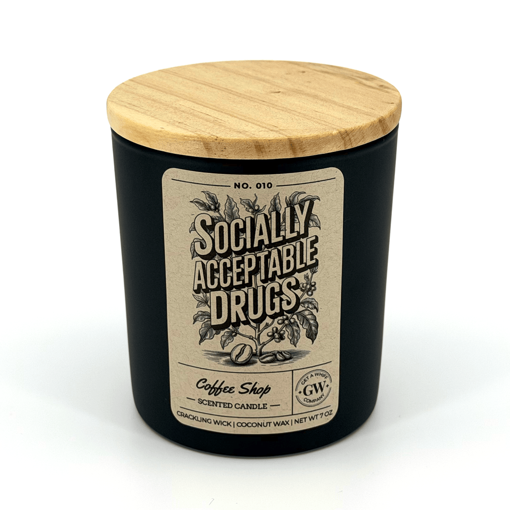 Coffee Shop Scented Candle (Socially Acceptable Drugs)