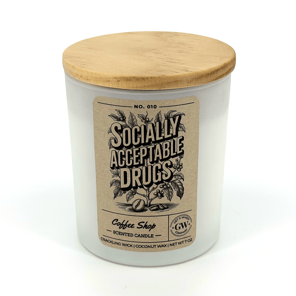 Coffee Shop Scented Candle (Socially Acceptable Drugs)